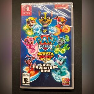 BRAND NEW SEALED Nickelodeon Paw Patrol Mighty Pups Adventure - Blue and Pink